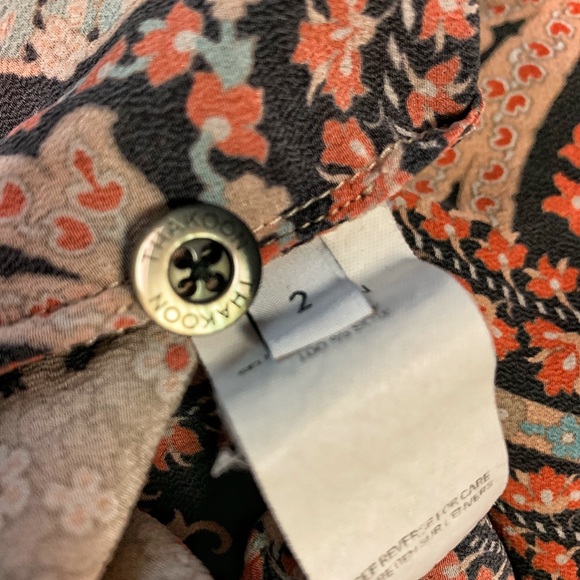 Thakoon silk printed tunic/top size 2 - Picture 7 of 8